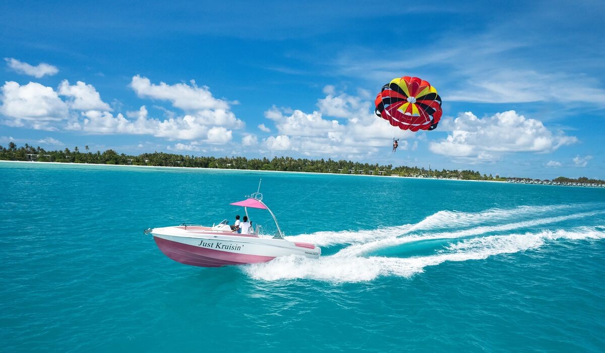 Parasailing at Kandima Maldives